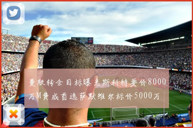 曼联转会目标曝光斯科特要价8000万M费成首选萨默维尔标价5000万